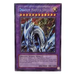 YuGiOh! Dragon Master Knight (Secret) RP02-EN097 Unlimited NM 2020 Reprint - Image 1
