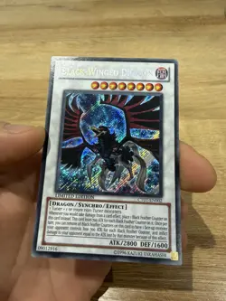 Black-Winged Dragon - Limited Edition Secret Rare CT07-EN002 Yugioh - Image 1