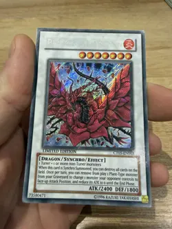 Black Rose Dragon CT05-EN003 Limited Edition Secret Rare YuGiOh - Image 1