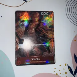One Piece EN OP06-007 Shanks Alt Art SR NM-MT - Image 1