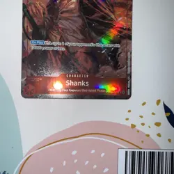 One Piece EN OP06-007 Shanks Alt Art SR NM-MT - Image 3