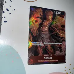One Piece EN OP06-007 Shanks Alt Art SR NM-MT - Image 5