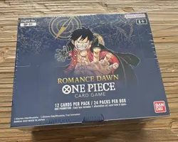 One Piece TCG- Romance Dawn OP01 Display - white Buttom - Englisch -OVP Sealed - Image 1