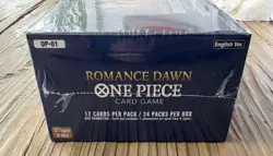 One Piece TCG- Romance Dawn OP01 Display - white Buttom - Englisch -OVP Sealed - Image 3