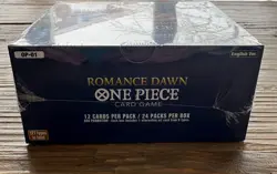 One Piece TCG- Romance Dawn OP01 Display - white Buttom - Englisch -OVP Sealed - Image 4
