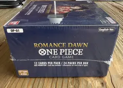 One Piece TCG- Romance Dawn OP01 Display - white Buttom - Englisch -OVP Sealed - Image 5