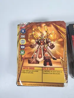 Lot Of 76 Bakugan Battle Brawlers Cards 38 Gate 31 Ability & 7 Battle Gear - Image 3