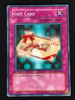 Yugioh Gift Card TAEV-EN078 1st Common (NM) - Image 1
