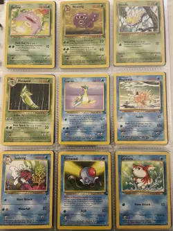 Pokemon Cards Original Base Set 1999 116 Different Cards Some First Editions - Image 3