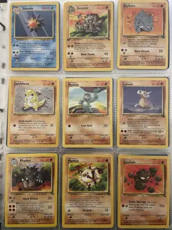 Pokemon Cards Original Base Set 1999 116 Different Cards Some First Editions - Image 5