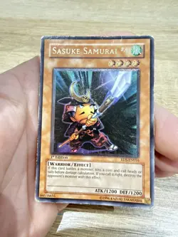 Yugioh Card Sasuke Samurai #4 RDS-EN016 Ultimate Rare 1st Edition - Image 1
