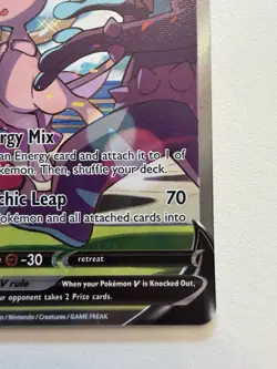 Pokemon Mew v Full Art Holo Ultra Rare TCG Card 251/264 Fusion Strike - Image 4