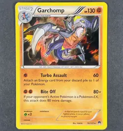 POKEMON Garchomp 70/122 XY Breakpoint Holo Rare Card - Image 1