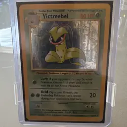 Pokemon Victreebel Jungle 14/64 Holo Rare Unlimited Stage 2 80 HP 1999 Card - Image 1