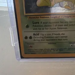 Pokemon Victreebel Jungle 14/64 Holo Rare Unlimited Stage 2 80 HP 1999 Card - Image 5