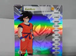 Dragon ball z Goku holo 179 2000 score trading card game - Image 2