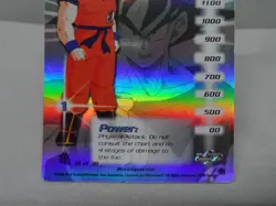 Dragon ball z Goku holo 179 2000 score trading card game - Image 3