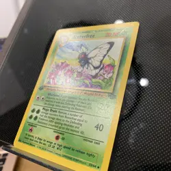Butterfree 33/64 Jungle 1st Edition Uncommon Pokemon Card WOTC Kagemaru Himeno - Image 2