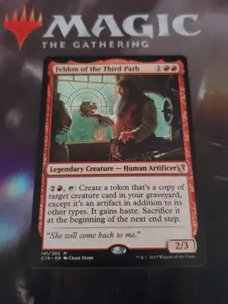 MTG. Feldon of the Third Path. Commander 2019. 141/302. Nm - Image 1