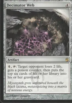 Mirrodin Besieged #105 Decimator Web - Image 1