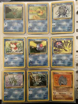 Pokemon Cards Original Base Set 99 Different Cards 39 First Editions - Image 4