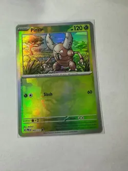 Pokemon Prismatic Evolutions - 003/131 Pinsir - Master Ball Reverse - NM/M - Image 1