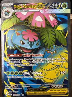 Mega Venusaur EX 155/132 | Ultra Rare | Mega Evolution | NM | Pokemon TCG - Image 1