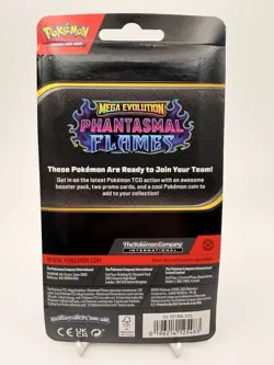 Pokemon TCG: Mega Evolution Phantasmal Flames Blister Set- Greedent and Magcargo - Image 2