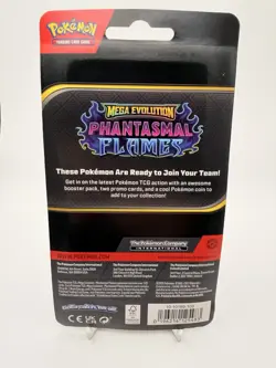 Pokemon TCG: Mega Evolution Phantasmal Flames Blister Set- Greedent and Magcargo - Image 3