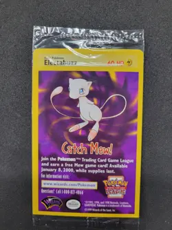 NM SEALED 1999 Pokemon WB First Movie Black Star Promo Electabuzz WOTC #2 - Image 2