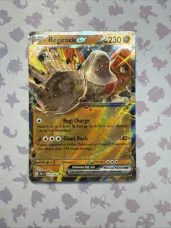 Regirock ex 101/182 Double Rare - Pokemon TCG Destined Rivals NM - Image 1