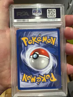 PSA 5 EX Heracross HOLO SPANISH Pokemon Neo Genesis 2001 POP 1 & ONLY 1 HIGHER - Image 5