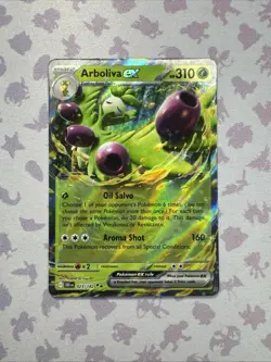 Arboliva ex 023/182 Double Rare - Pokemon TCG Destined Rivals NM - Image 1