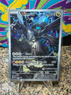 STAMPED N's Zekrom 31 Pokemon Center Black Star Promo Ascended Heroes ETB - Image 1