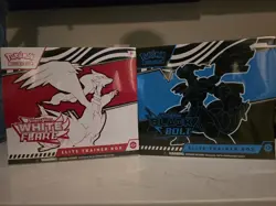 Pokemon Scarlet & Violet White Flare & Black Bolt Elite Trainer Boxes Bundle - Image 1