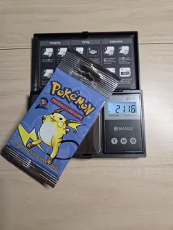 Pokemon Base Set 2 Booster Pack Sealed 21.16g HEAVY Pack with Long Crimp - Image 1
