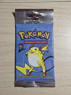 Pokemon Base Set 2 Booster Pack Sealed 21.16g HEAVY Pack with Long Crimp - Image 5