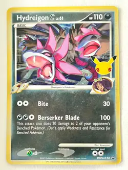 Hydreigon C SWSH138 Black Star Promo Celebrations - Pokemon TCG - Near Mint NM - Image 1