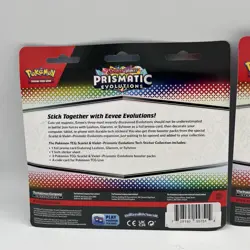 Pokemon TCG Prismatic Evolutions Tech Sticker Collection Glaceon & Sylveon - Image 4