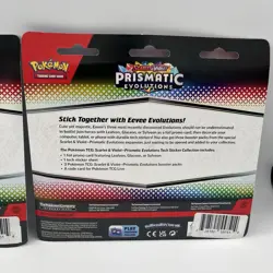 Pokemon TCG Prismatic Evolutions Tech Sticker Collection Glaceon & Sylveon - Image 5