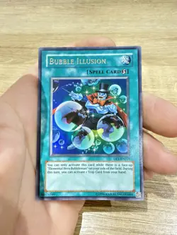 Bubble Illusion DP1-EN024 Ultra Rare UNL Edition YuGiOh Card LP - Image 1