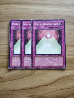 Yu-Gi-Oh! - Wall Of Revealing Light 3X - Full Playset - Image 1