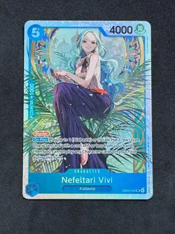 One Piece TCG - Nefeltari Vivi EB03-024 Foil SR - The Heroines Edition NM - Image 1