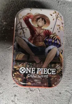 One Piece TCG Mini Tin Pack | Set Vol 2 Straw Hat Luffy | New Sealed English - Image 1
