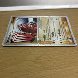 Pokemon Card: Groudon EX #038 Black Star Promo Holo Ultra Rare! GD - Image 3