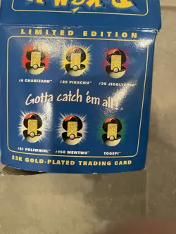 Pokemon Mewtwo Trading Card 23K Gold-Plated Poke Ball Sealed - Image 5