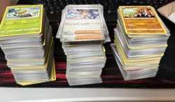 Pokemon Bulk With Trading Card Box (over 1000 Pokemon Cards) - Image 3