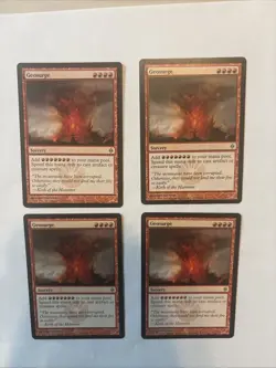 MTG Magic the Gathering Card LP - Geosurge X4 - Image 1