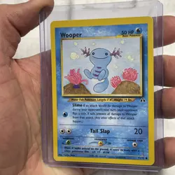 Wooper 71/75 Neo Discovery Common Vintage Pokemon Card Vtg NM/MT Pokemon WOTC - Image 2