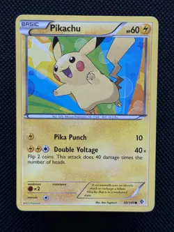 Pokemon Pikachu TCG Boundaries Crossed Card 50/149 Regular Common - Image 1